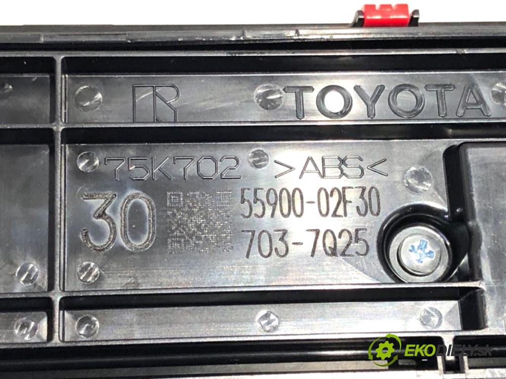 TOYOTA COROLLA E21 sedan 2022 90 kW 1.6 VVTi (ZRE210) 1598 Panel ovládania kúrenia 55900-02F30 (Prepínacie páčky pod volantom)