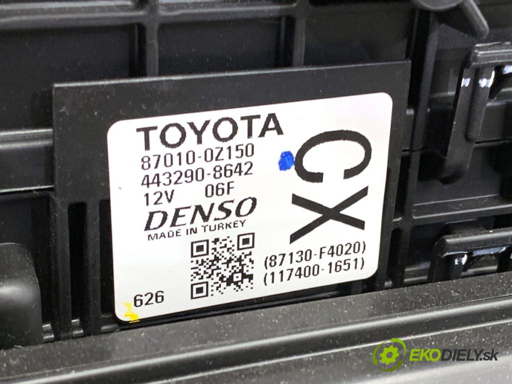 TOYOTA COROLLA E21 sedan 2022 90 kW 1.6 VVTi (ZRE210) 1598 topné těleso radiátor topení komplet KOMBAJN 87050-02W80 (Radiátor topení)