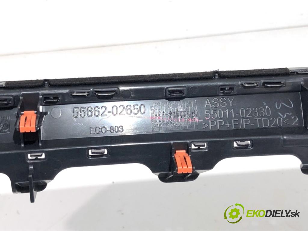 TOYOTA COROLLA E21 sedan 2022 90 kW 1.6 VVTi (ZRE210) 1598 lišty kryt 55662-02650 55660-02510 (Lišta)