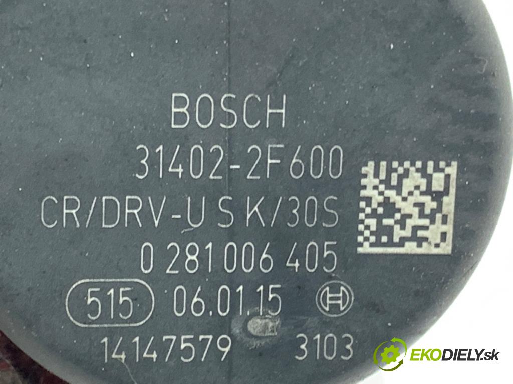 HYUNDAI i30 liftback 2015 66 kW 1.4 CRDi 1396 Regulátor tlaku paliva 0281006405 (Palivový systém ostatné)