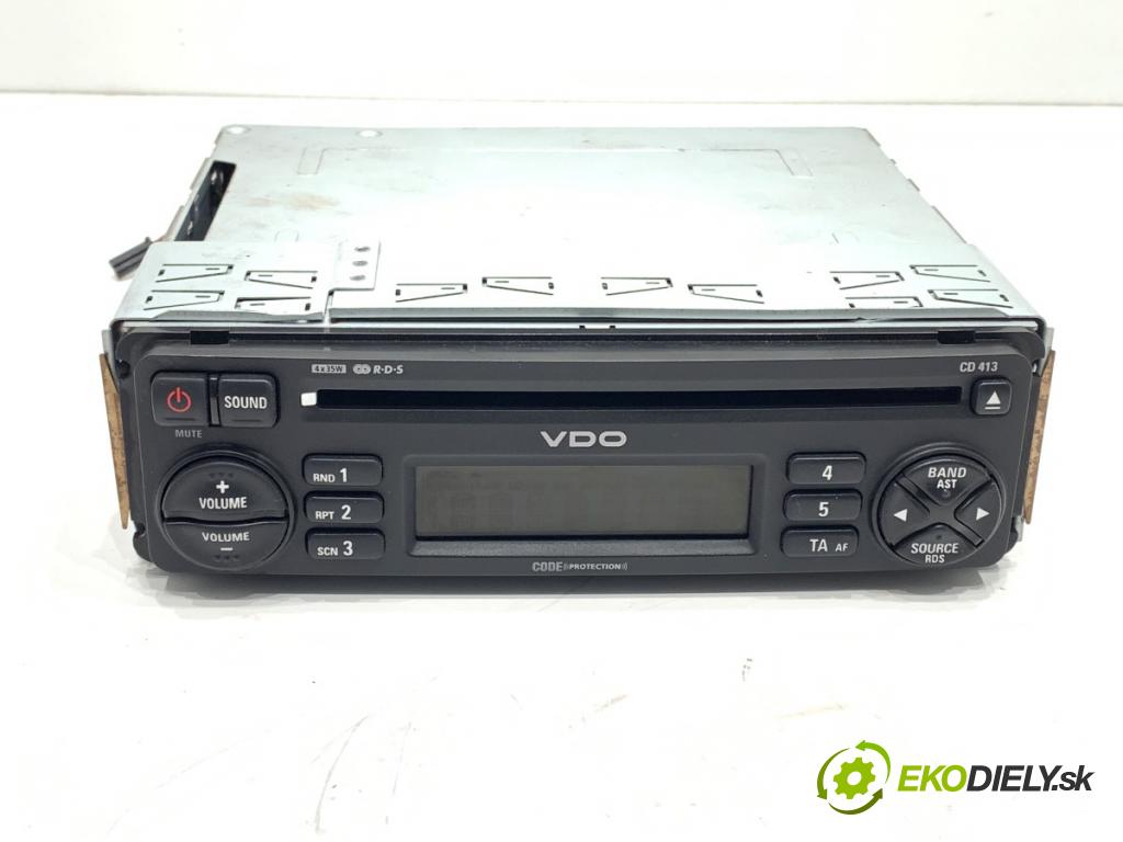 PEUGEOT 307 CC kabriolet 2005 100 kW 2.0 HDi 135 1997 RADIO CD413 (Audio zariadenie)