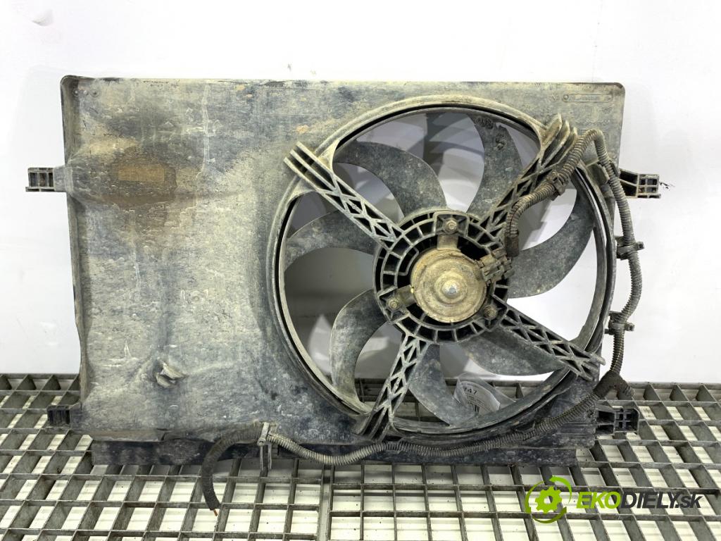 OPEL CORSA D liftback 2008 44 kW 1.0 (L08, L68) 998 Ventilátor chladiča 13263540 (Ventilátor)