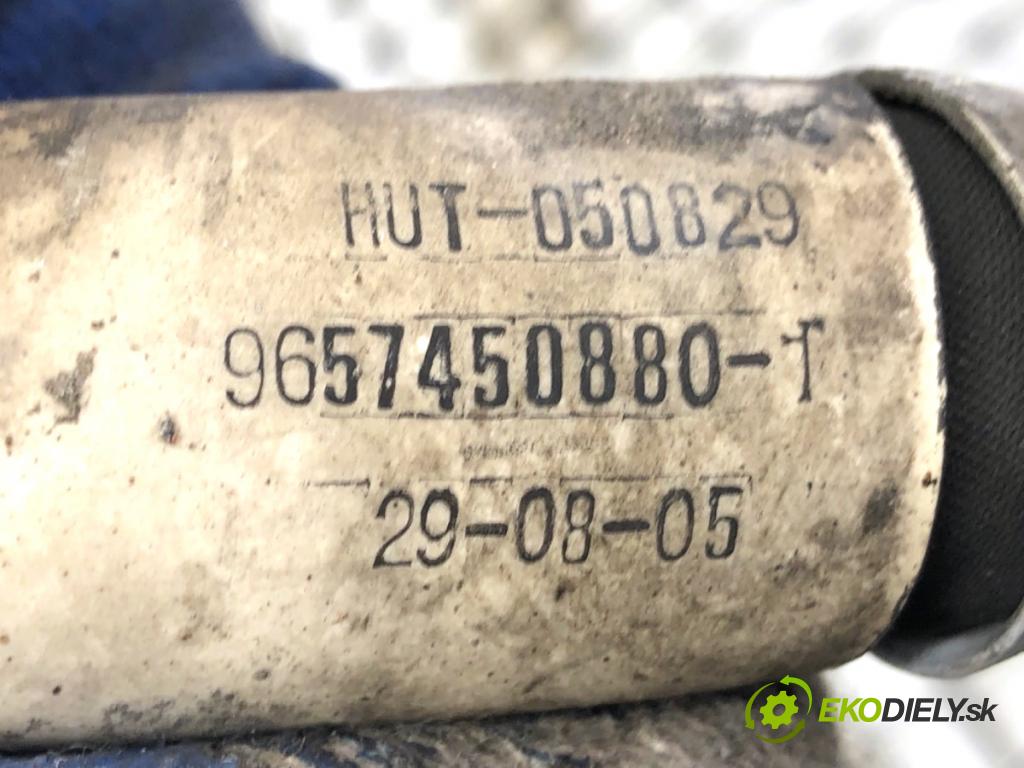 PEUGEOT 307 CC kabriolet 2005 100 kW 2.0 HDi 135 1997 rúrka klimatizácie 9657450880 (Rúrka klimatizácie)