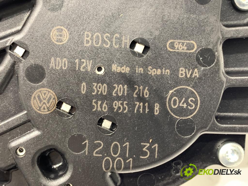 VW POLO V liftback 2012 51 kW 1.2 1198 motor stěračů zadní část 5K6955711B