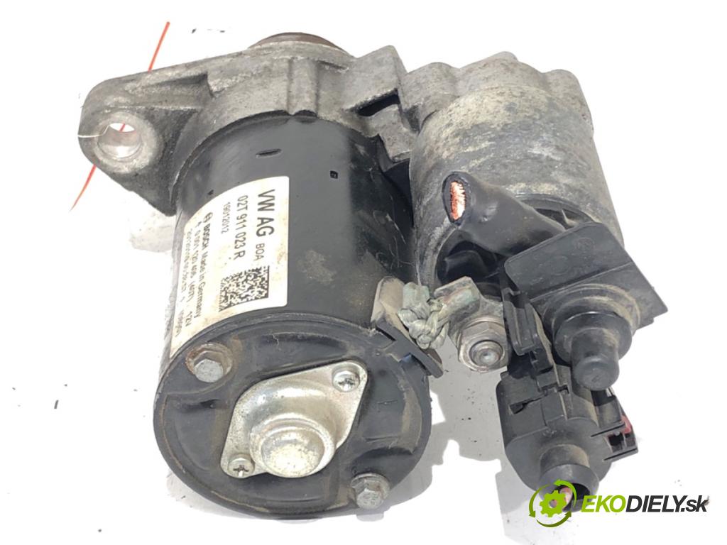 VW POLO V liftback 2012 51 kW 1.2 1198 Štartér 02T911023R (Štartér)
