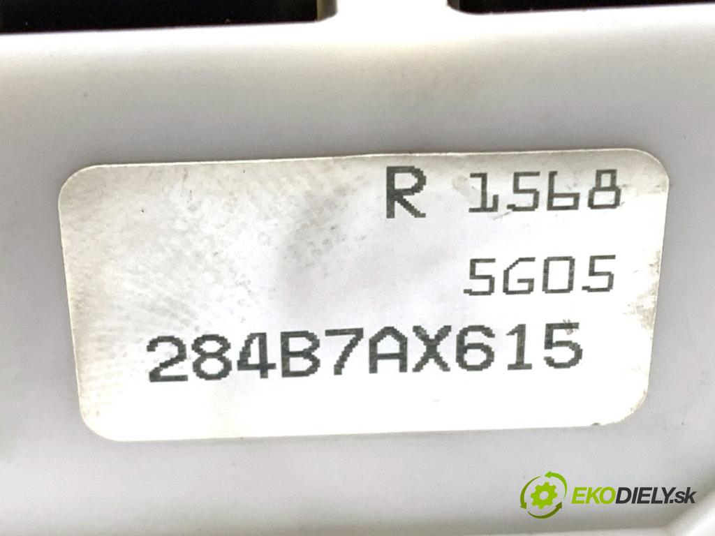 NISSAN MICRA K12 liftback 2005 59 kW 1.2 16V 1240 modul BSI 284B7AX615 (Pojistkové skříňky)