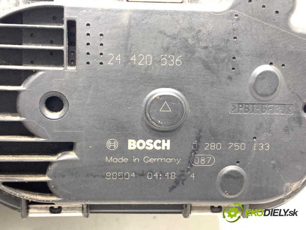 OPEL CORSA D liftback 2008 59 kW 1.2 (L08, L68) 1229 Škrtiaca klapka 24420536 0280750133 (Škrtiaca klapka)