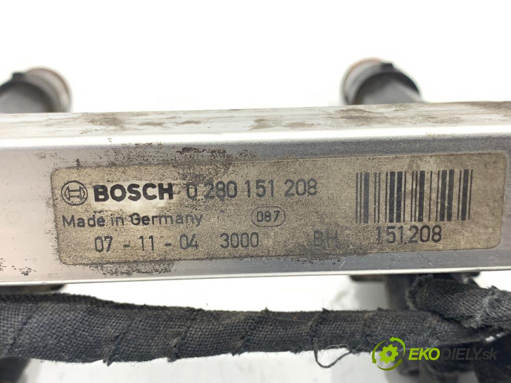 OPEL CORSA D liftback 2008 59 kW 1.2 (L08, L68) 1229 Lišta vstrekovacia 0280158501 (Vstrekovacia lišta)