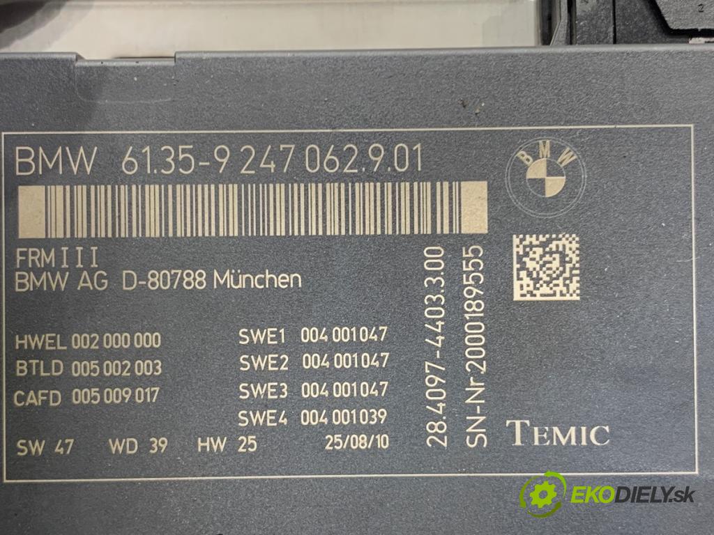 BMW F11 Kombi 2010 135 kW 520 d 1995 Modul svetiel 9247062 (Riadiaca jednotka ostatné)