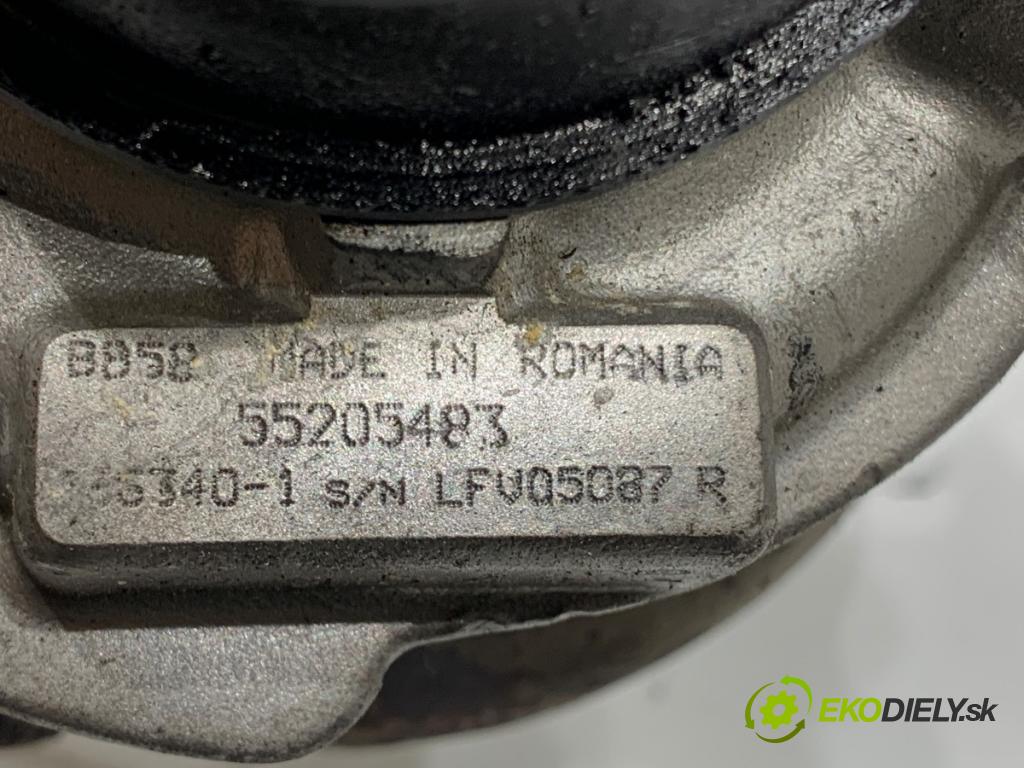 OPEL ZAFIRA B Nadwozie pełne/minivan 2006 110 kW 1.9 CDTI VAN (M75) 1910 turbo 55205483 (Kompletní turbodmychadlo)