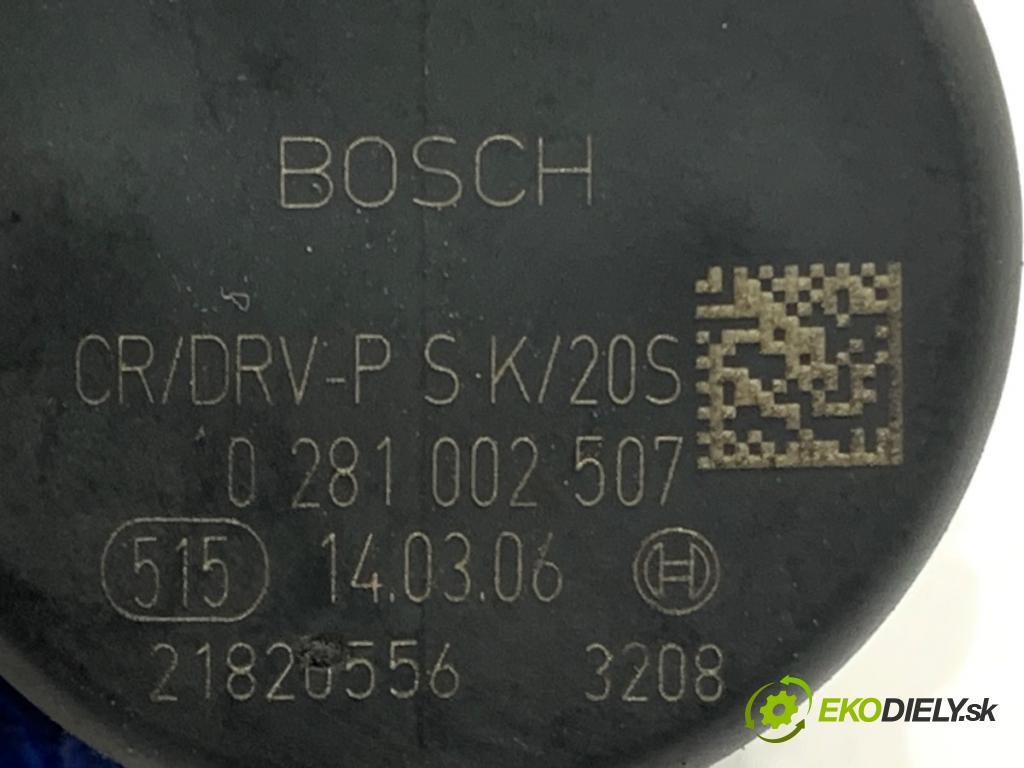 OPEL ZAFIRA B Nadwozie pełne/minivan 2006 110 kW 1.9 CDTI VAN (M75) 1910 Snímač tlaku paliva 0281002507 (Snímač)