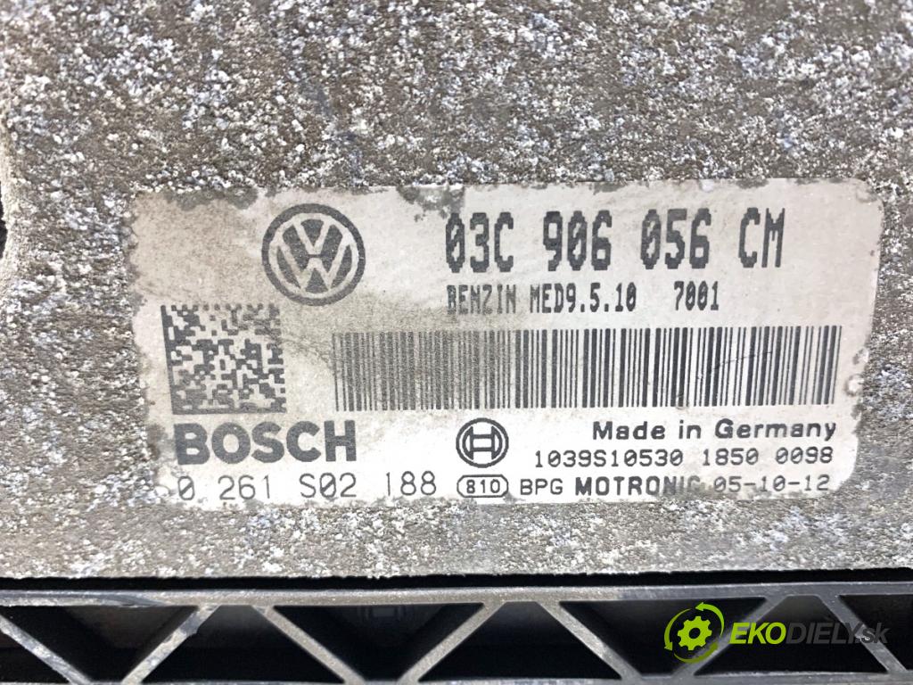 SKODA OCTAVIA II liftback 2005 85 kW 1.6 FSI 1598 riadiaca jednotka Motor 03C906056CM (Riadiaca jednotka)