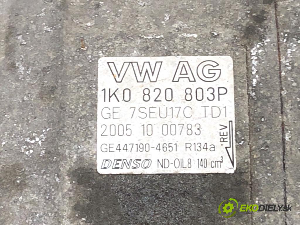 SKODA OCTAVIA II liftback 2005 85 kW 1.6 FSI 1598 Kompresor klimatizácie  (Kompresor klimatizácie)