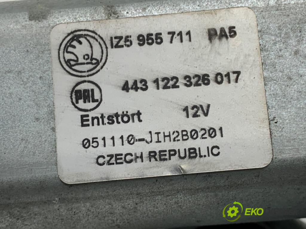 SKODA OCTAVIA II liftback 2005 85 kW 1.6 FSI 1598 motor stěračů zadní část 1Z5955711