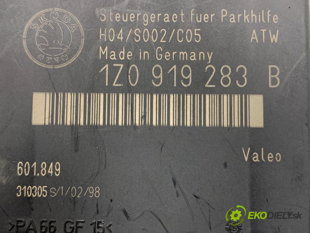 SKODA OCTAVIA II liftback 2005 85 kW 1.6 FSI 1598 Modul PDC 1Z0919283B (Riadiaca jednotka ostatné)