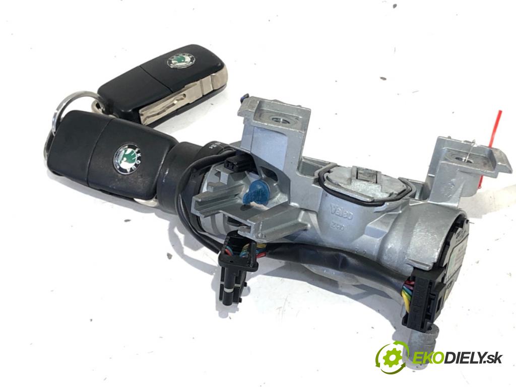 SKODA OCTAVIA II liftback 2005 85 kW 1.6 FSI 1598 spínačka 1K0905851B (Spínací skříňky a klíče)