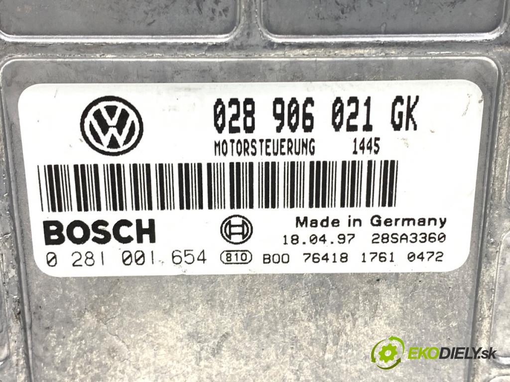 VW PASSAT B5 sedan 1997 66 kW 1.9 TDI 1896 riadiaca jednotka Motor 028906021GK (Riadiaca jednotka)