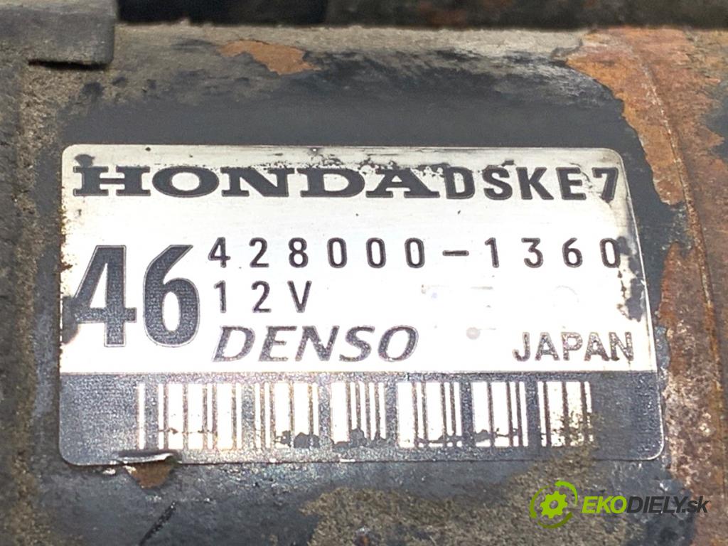 HONDA ACCORD VII sedan 2003 114 kW 2.0 (CL7) 1998 Štartér 428000-1360 (Štartér)