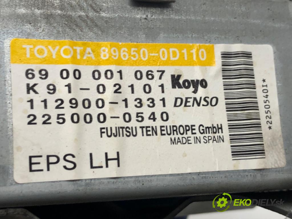 TOYOTA YARIS II liftback 2007 51 kW 1.0 VVT-i (KSP90_) 998 Modul servočerpadlo 89650-0D110 (Riadiaca jednotka ostatné)