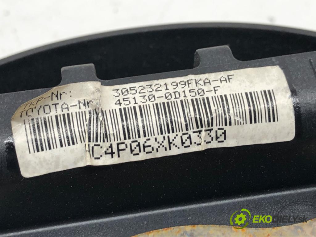 TOYOTA YARIS II liftback 2007 51 kW 1.0 VVT-i (KSP90_) 998 AirBag volantu  (Airbag)