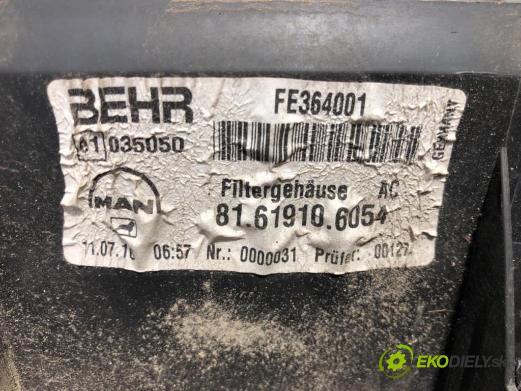 MAN TGX I Pojazd komunalny 2016 324 kW 18.440 324 kW [441 KM] olej napędowy 2012 - 2022 12419 Výhrevné teleso, radiátor kúrenia 81619106054 (Radiátor kúrenia)