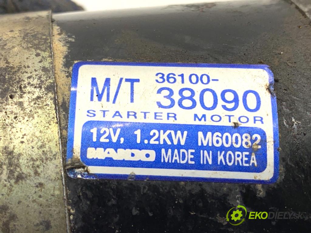 HYUNDAI SANTE FE I SUV 2001 107 kW 2.4 16V 4x4 2351 Štartér 36100-38090 (Štartér)