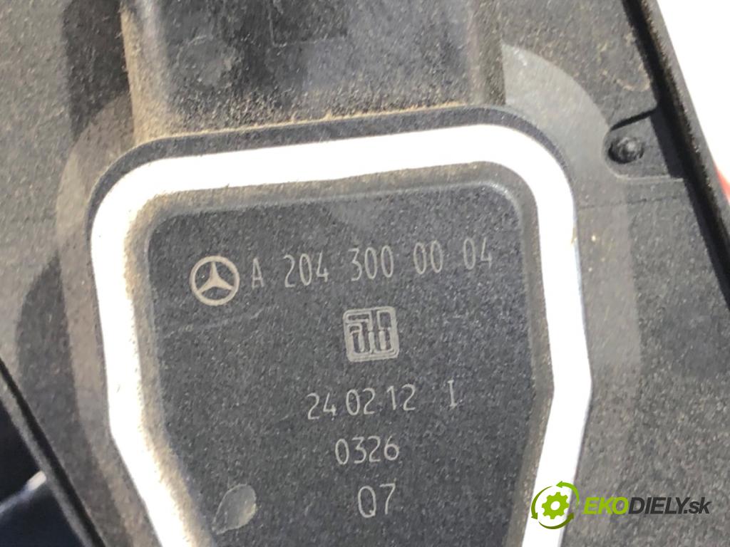 MERCEDES-BENZ S212 Kombi 2012 100 kW E 200 CDI / BlueTEC (212.205, 212.206) 2143 Potenciometer plynu A2043000004 (Potenciometer plynového pedálu)