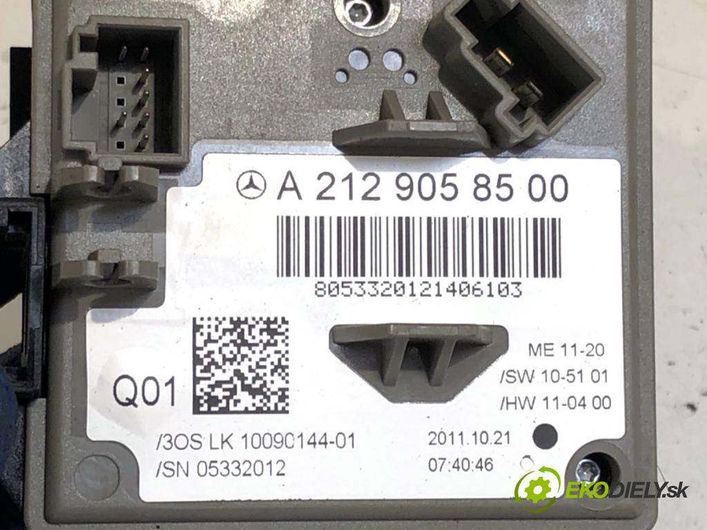 MERCEDES-BENZ S212 Kombi 2012 100 kW E 200 CDI / BlueTEC (212.205, 212.206) 2143 spinačka A2129058500 (Spínacia skrinka)