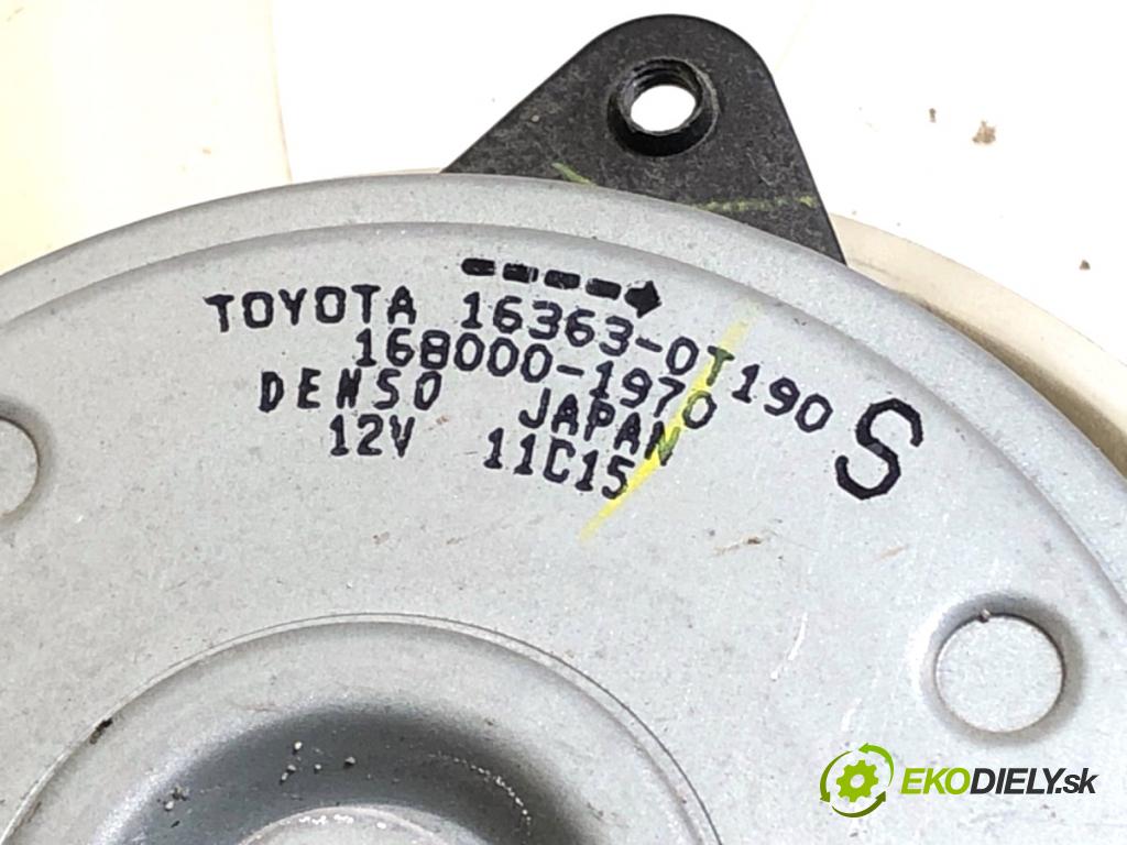 TOYOTA COROLLA E21 sedan 2020 72 kW 1.8 VVTi Hybrid (ZWE211, MZEA12) 1798 Ventilátor chladiča 16363-0T190 (Ventilátor)