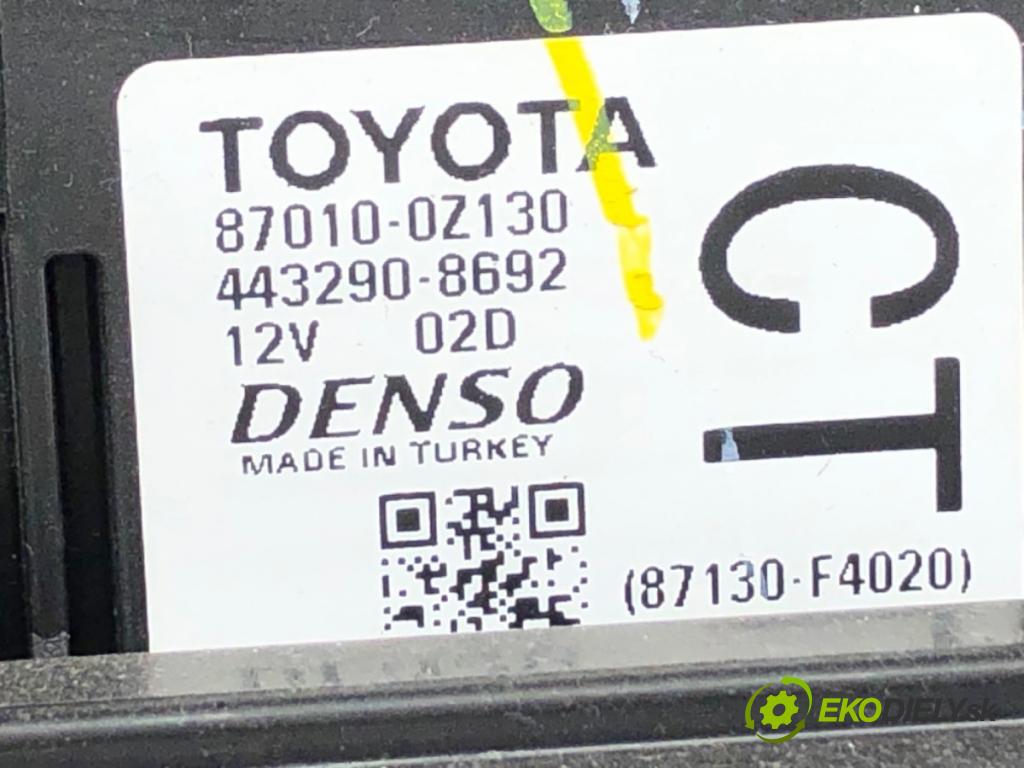 TOYOTA COROLLA E21 sedan 2020 72 kW 1.8 VVTi Hybrid (ZWE211, MZEA12) 1798 topné těleso radiátor topení komplet KOMBAJN 87050-02X30 (Radiátor topení)