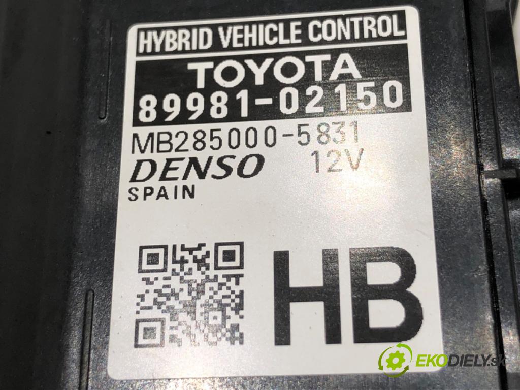 TOYOTA COROLLA E21 sedan 2020 72 kW 1.8 VVTi Hybrid (ZWE211, MZEA12) 1798 Modul Riadiaca jednotka 89981-02150 (Riadiaca jednotka ostatné)
