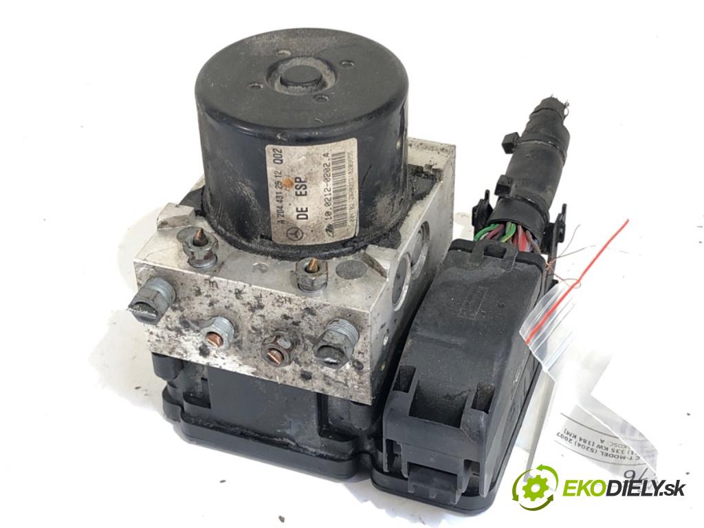 MERCEDES-BENZ S204 Kombi 2008 135 kW C 200 Kompressor (204.241) 1796 pumpa ABS A2044312512 (Pumpa ABS)