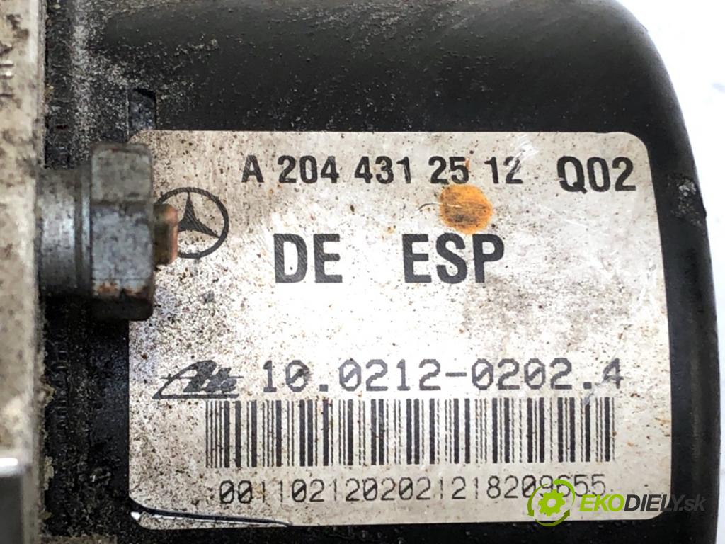 MERCEDES-BENZ S204 Kombi 2008 135 kW C 200 Kompressor (204.241) 1796 Pumpa ABS A2044312512 (Pumpa ABS)
