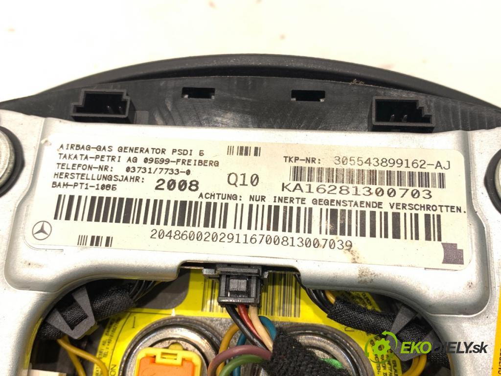 MERCEDES-BENZ S204 Kombi 2008 135 kW C 200 Kompressor (204.241) 1796 AirBag volantu 2048600202 (Airbag)