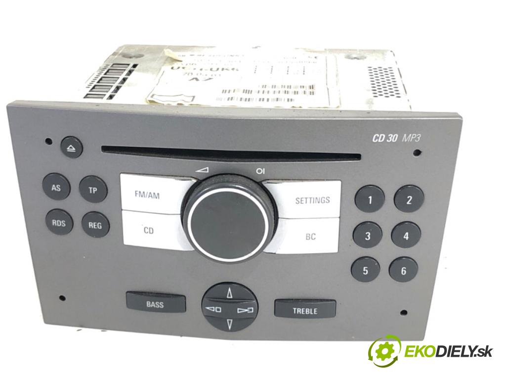 OPEL ASTRA H liftback 2005 66 kW 1.4 (L08) 1364 RADIO 13154304 (Audio zariadenie)