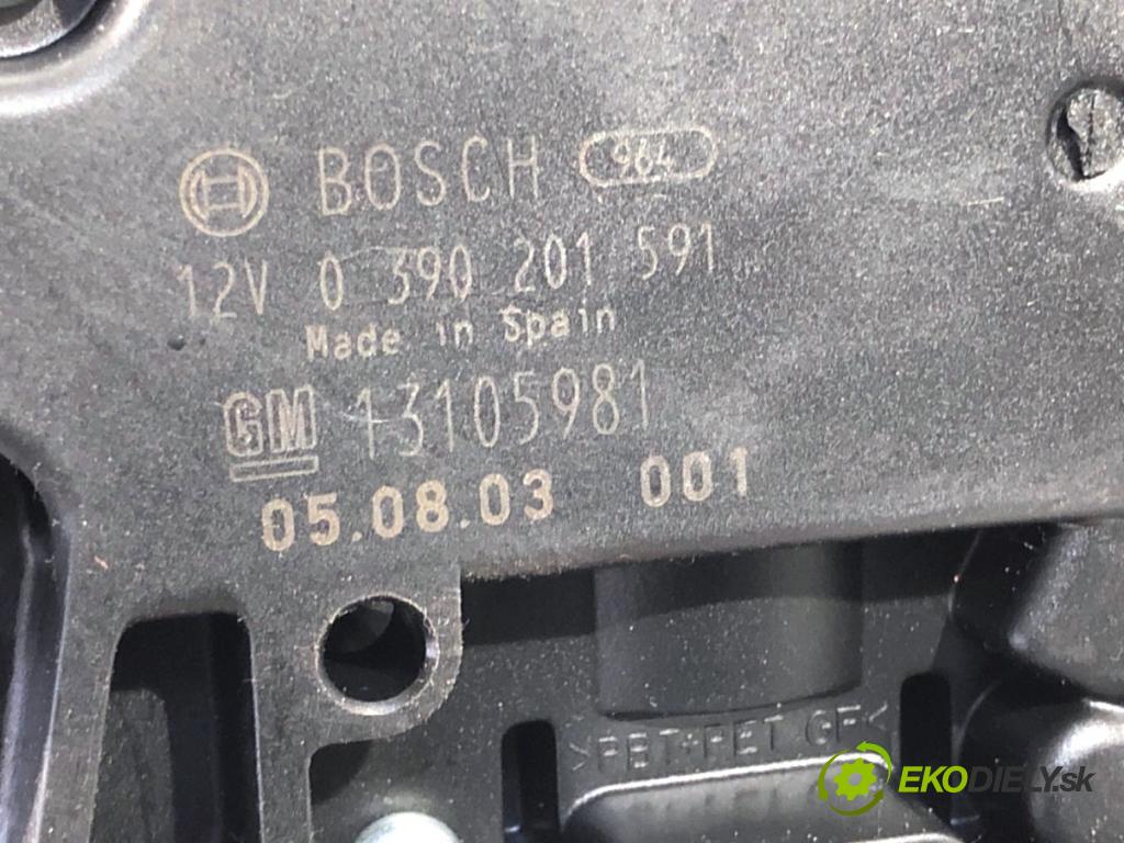 OPEL ASTRA H liftback 2005 66 kW 1.4 (L08) 1364 motor stěračů zadní část 13105981