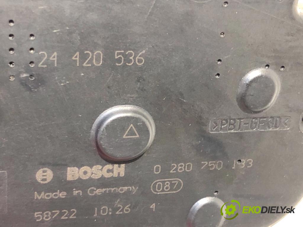 OPEL ASTRA H liftback 2005 66 kW 1.4 (L08) 1364 Škrtiaca klapka 24420536 (Škrtiaca klapka)