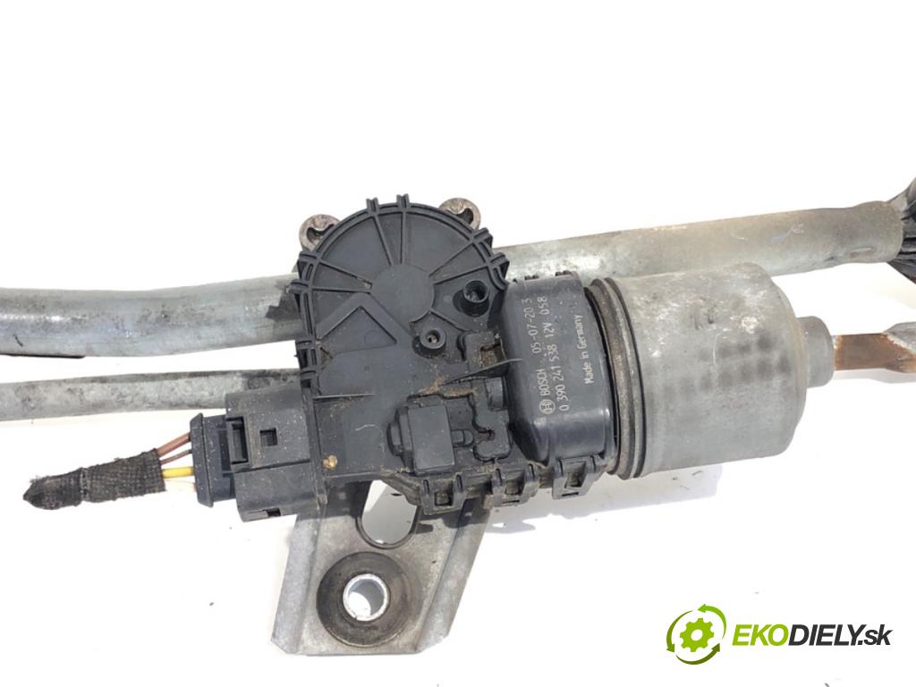 OPEL ASTRA H liftback 2005 66 kW 1.4 (L08) 1364 Mechanizmus stieračov predný 13111211 (Motorček stieračov predný)