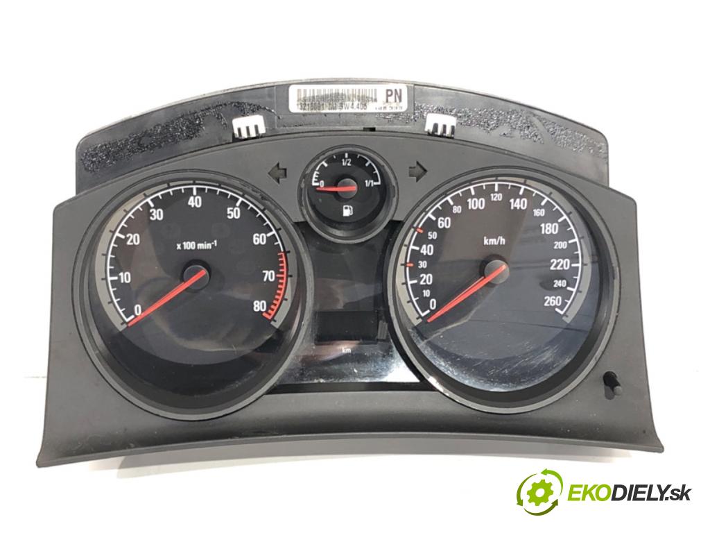 OPEL ASTRA H liftback 2005 66 kW 1.4 (L08) 1364 Prístrojovka 13216691 (Prístrojová doska)