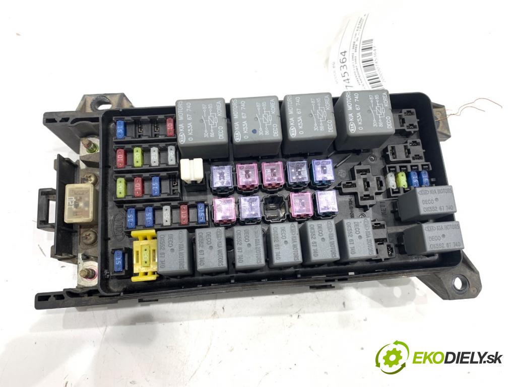 KIA SORENTO I SUV 2005 103 kW 2.5 CRDi 2497 modul BSI 91160-3E070 (Pojistková skříňka)