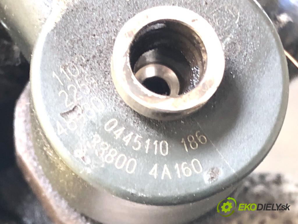 KIA SORENTO I SUV 2005 103 kW 2.5 CRDi 2497 vstrekovač 0445110186 (Vstrekovač paliva)