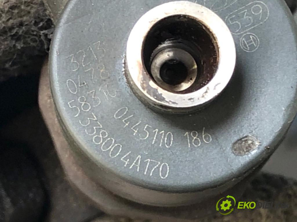 KIA SORENTO I SUV 2005 103 kW 2.5 CRDi 2497 vstrekovač 0445110186 (Vstrekovač paliva)