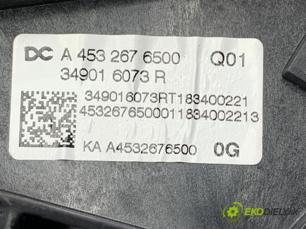 RENAULT TWINGO III liftback 2018 66 kW 0.9 TCe 90 898 Kulisa 349016073R (Rýchlostná páka (kulisa))