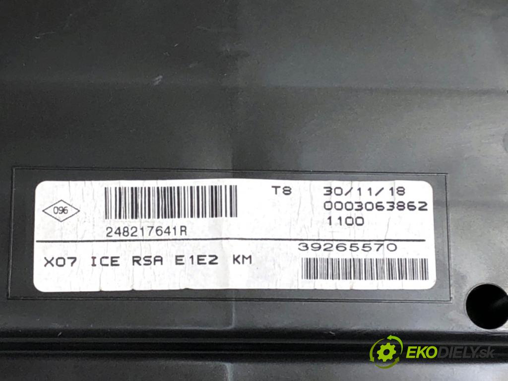 RENAULT TWINGO III liftback 2018 66 kW 0.9 TCe 90 898 Prístrojovka 248217641R (Prístrojová doska)