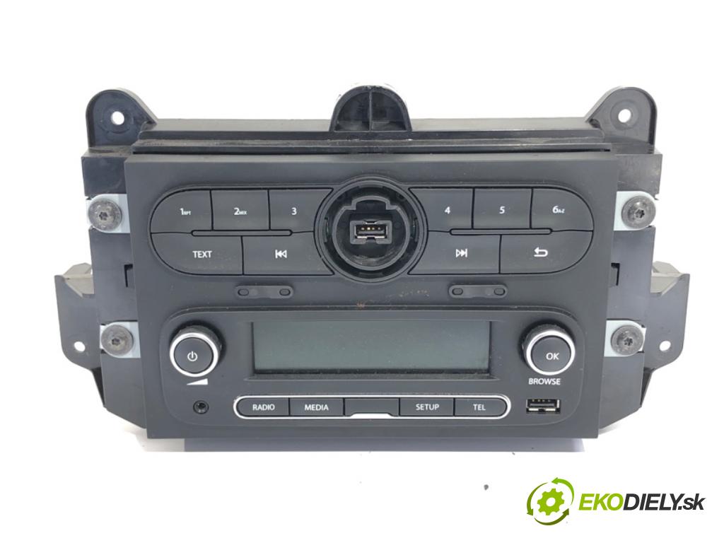 RENAULT TWINGO III liftback 2018 66 kW 0.9 TCe 90 898 RADIO 281153735R (Audio zariadenie)