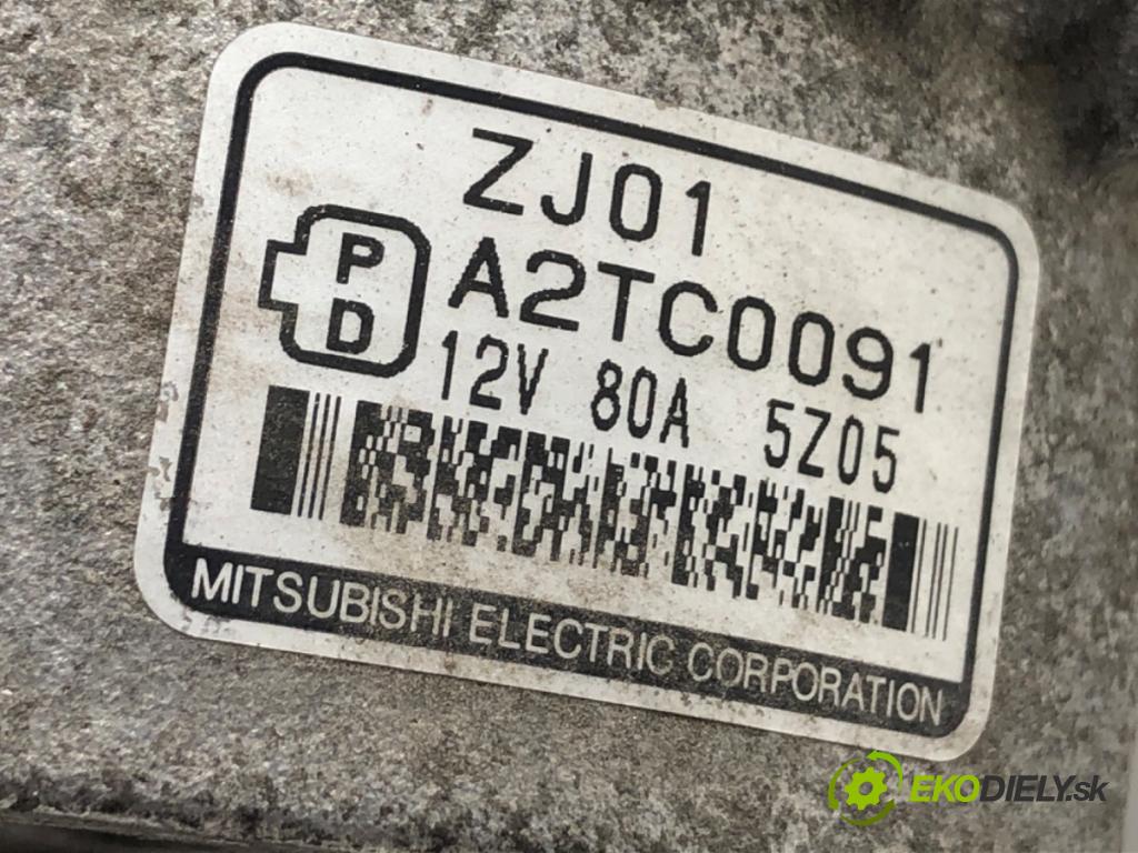MAZDA 3 liftback 2006 77 kW 1.6 (BK14) 1598 Alternátor A2TC0091 (Alternátor)