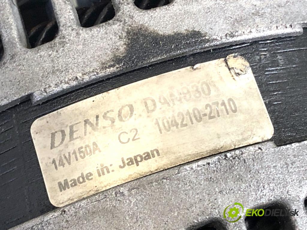 MAZDA 3 liftback 2005 80 kW 1.6 DI Turbo 1560 Alternátor 104210-2710 (Alternátor)