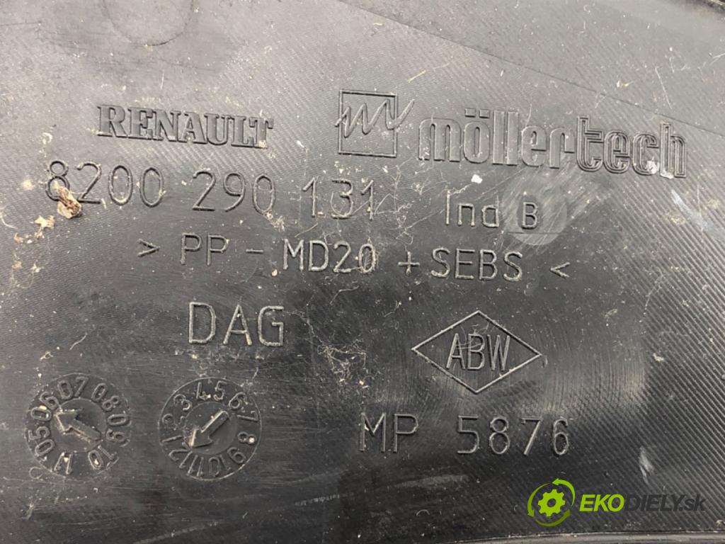 RENAULT CLIO III liftback 2007 50 kW 1.5 dCi (C/BR0G, C/BR1G) 1461 Torpédo, plast pod čelné okno 8200290131 (Torpédo (plast pod čelným sklom))