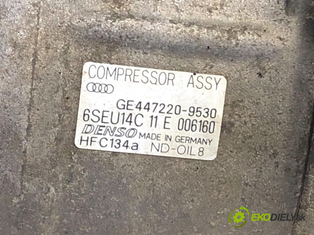 AUDI A4 B6 sedan 2004 96 kW 1.9 TDI 1896 Kompresor klimatizácie GE447220-9530 (Kompresor klimatizácie)