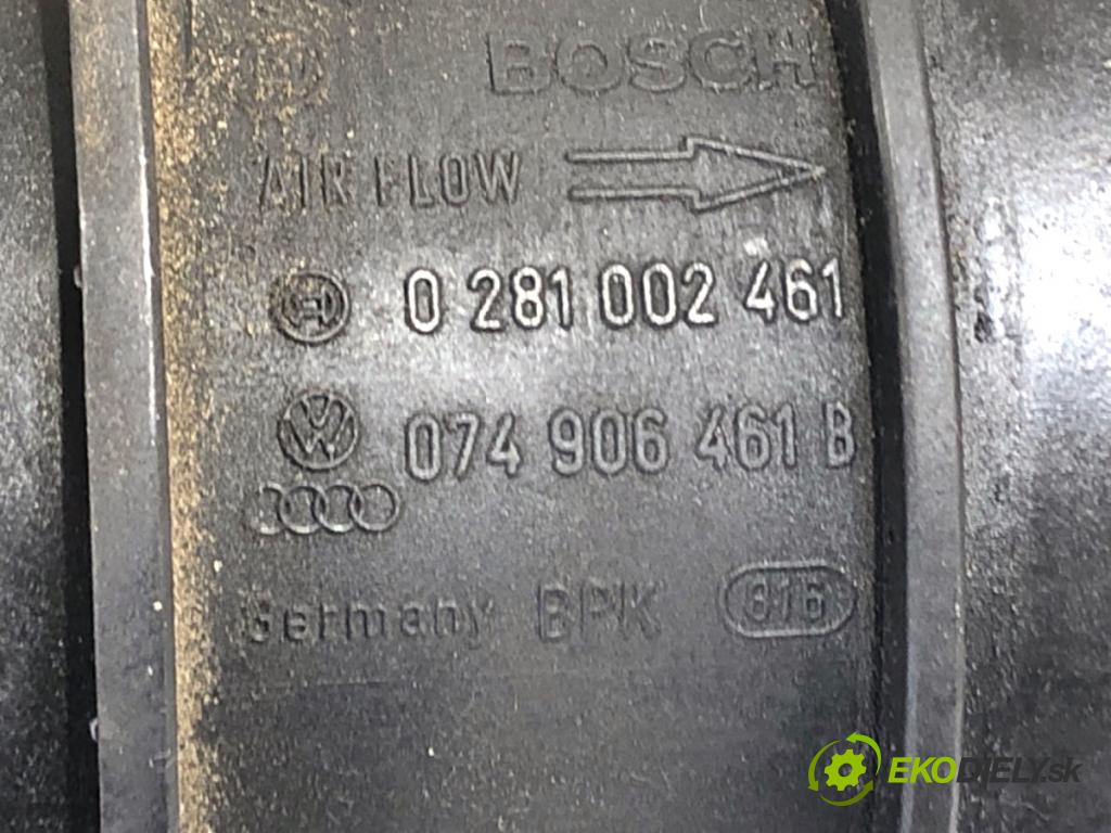 AUDI A4 B6 sedan 2004 96 kW 1.9 TDI 1896 Váha vzduchu 074906461B (Váha vzduchu)